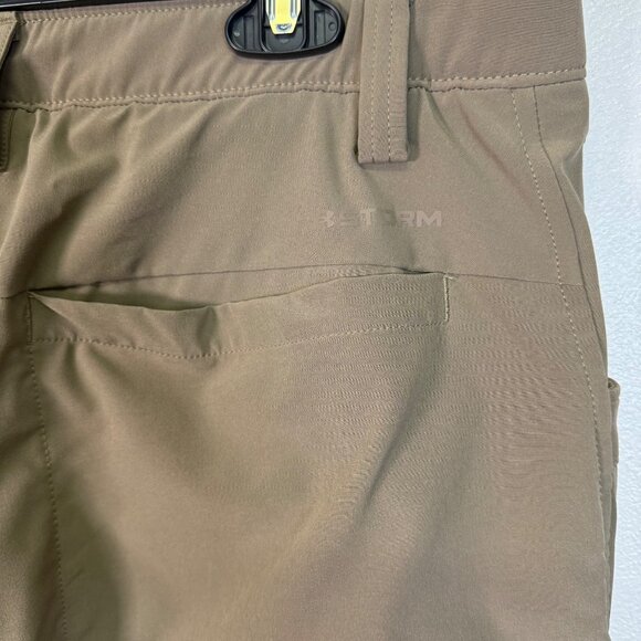 Under Armour Mens UA Storm Defender Pants 36X36 Bayou Khaki Cargo Utility - Picture 5 of 12